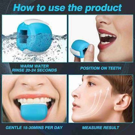 Dankhra Jawline Exerciser Jaw, Face, and Neck Exerciser - Define Your ...
