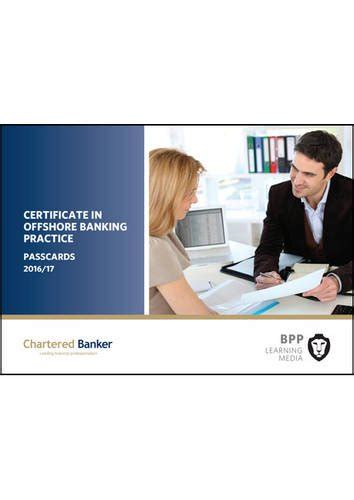 Buy Certificate in Offshore Banking Practice: Passcards Book Online at ...
