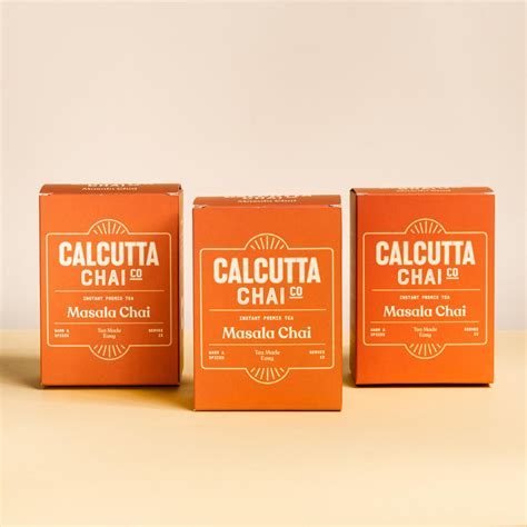 Calcutta Chai Co | Indian Chai Instant Pre-Mixes | Just Mix & Drink