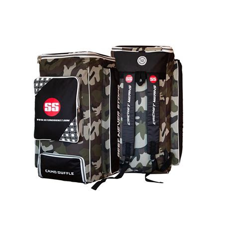 Buy SS Classic Camo Duffle Green Cricket Kit Bag Online at Low Prices ...