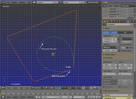 Image result for Blender Array along Path