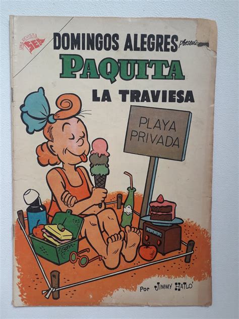 PAQUITA LA TRAVIESA! - DOMINGOS ALEGRES #196 - ORIG. COMIC IN SPANISH ...