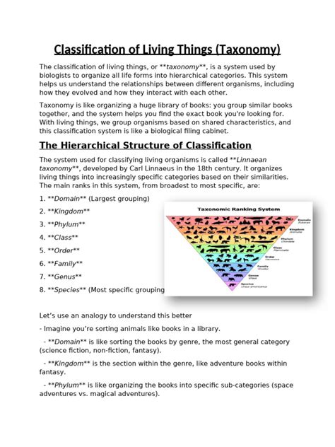 Image result for Classification of Living Things