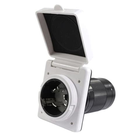 ⚡️Buy Max RV Boat 50A 3 Pin Shore Power Cord Twist Lock Plug Inlet w ...