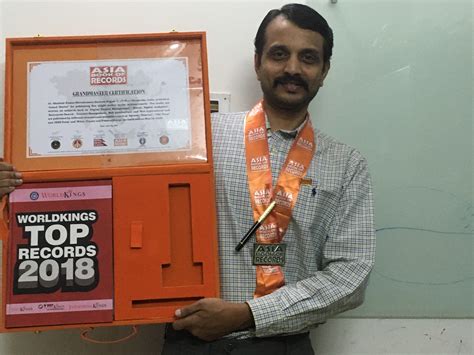 National & International Records – Dr Shailesh Shivakumar