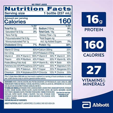 Batido nutricional alto en proteínas con sabores de fibra, chocolate, vainilla y fresa, con ...