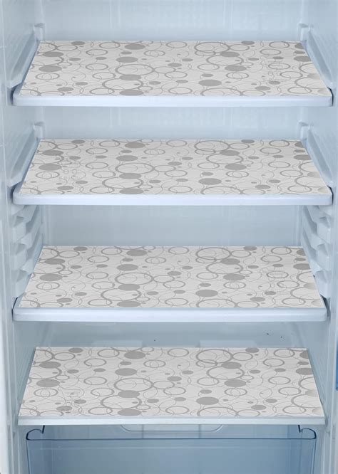 E-Retailer® Waterproof PVC Refrigerator Drawer Mats/Multipurpose Mats ...