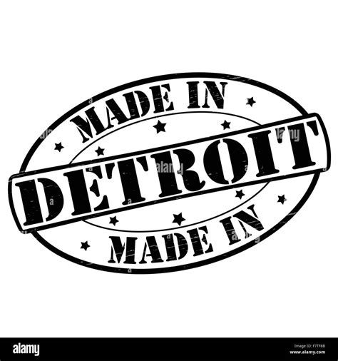Detroit symbol Stock Vector Images - Alamy