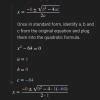 x²-64=0 by factorization method please anyone help me - Brainly.in