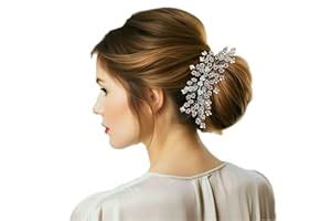 Artificial Flowers & Pearl Style Juda Bun Accessories - Floral Bridal ...
