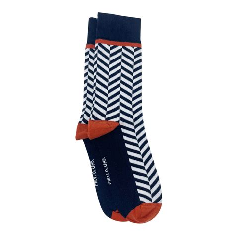 Chevron Men's Crew Socks – Mint & Oak