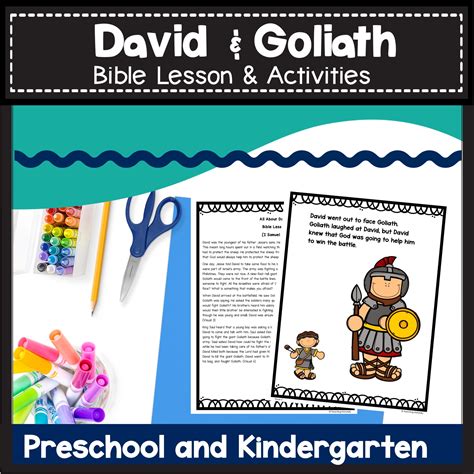 David And Goliath Preschool Craft