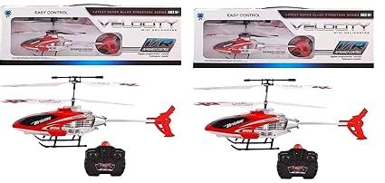 Buy NEEYATI Remote Control Velocity Flying Helicopter with Unbreakable ...