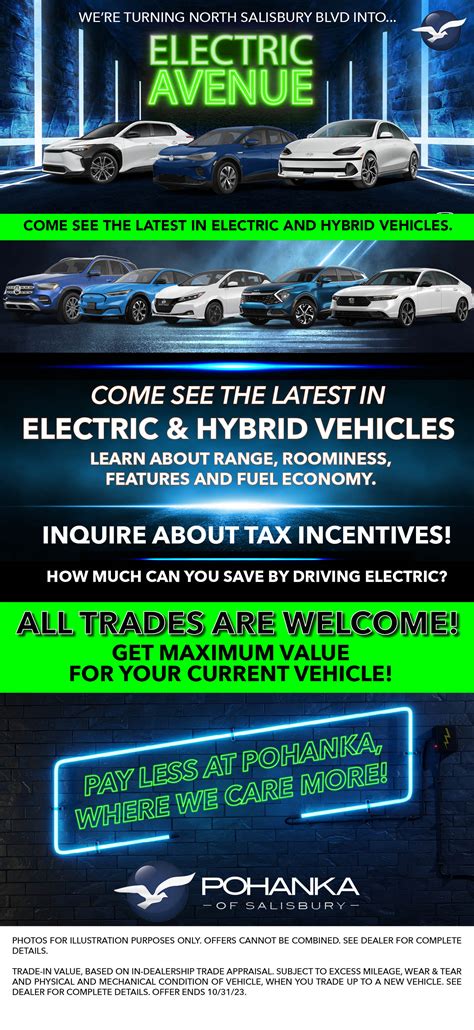 Electric Avenue Sale - Pohanka of Salisbury