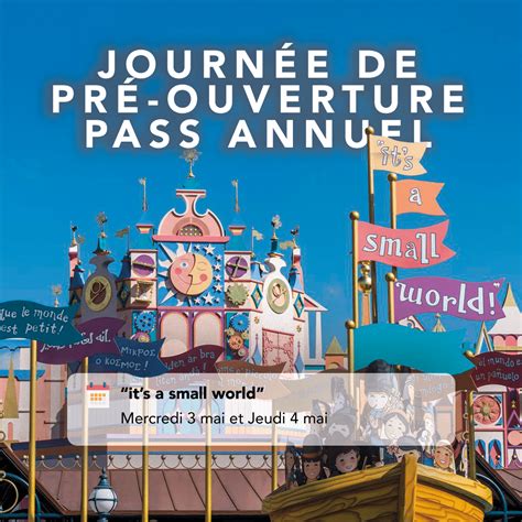 It’s a small world : L’attraction rouvrira le 5 mai 2023 à Disneyland Paris