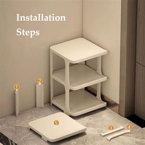Mighty Rock 8 Tier Flexible Shoe Rack - Closet India | Ubuy