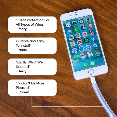 Buy PROTECTO® Cord Covers for Pets Flexible Floor Cable Cover -7ft Odor ...