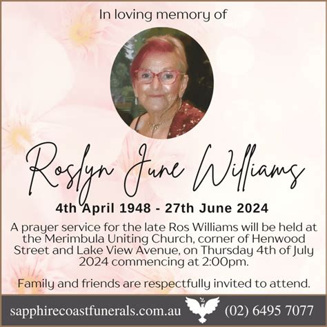 Current Funerals - Sapphire Coast Funerals