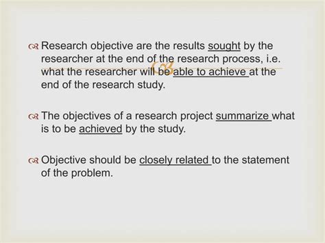Image result for How to Write a Objective in Research Design