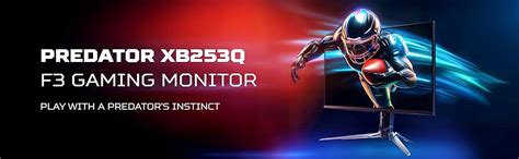 Buy Acer Predator XB253Q F3 24.5 Inch IPS FHD Gaming Monitor at Best ...