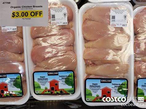 47798 ORGANIC CHICKEN BREASTS 3 00 INSTANT SAVINGS - Costco East Fan Blog
