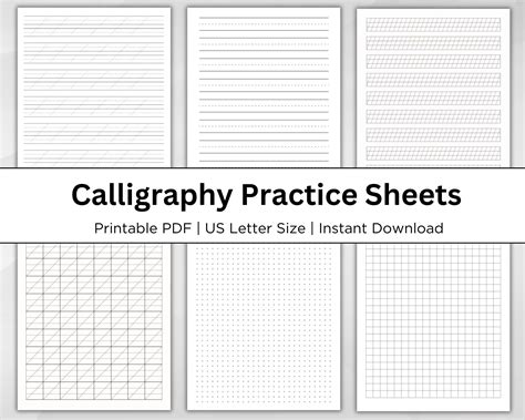 Image result for Calligraphy Writing Practice Sheets