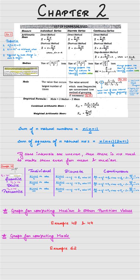 Business Statistics - Formula Chapters: Key Concepts and Methods - Studocu