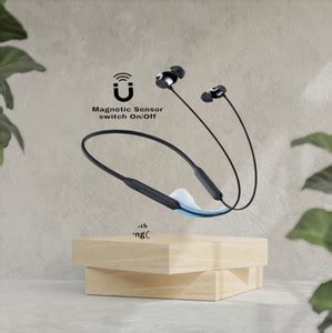AIZINA 48 Hours Playtime Bluetooth Wireless Neckband Headphones ...