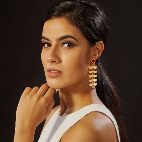 Theyyam Deepam Earrings Red: Handcrafted Tribal Art – Razia Kunj