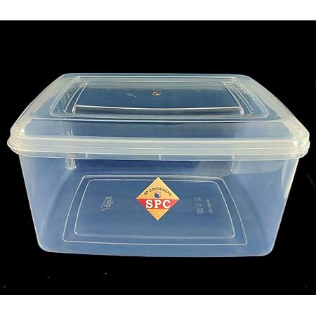 Buy Chetan Multipurpose Plastic Storage Transparent Container 10 LTR ...