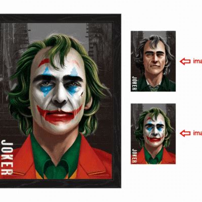 The Joker - 3D Poster – Geekmonkey