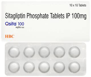 Qsita 100 Mg Tablet 10 - Uses, Side Effects, Dosage, Price | Truemeds