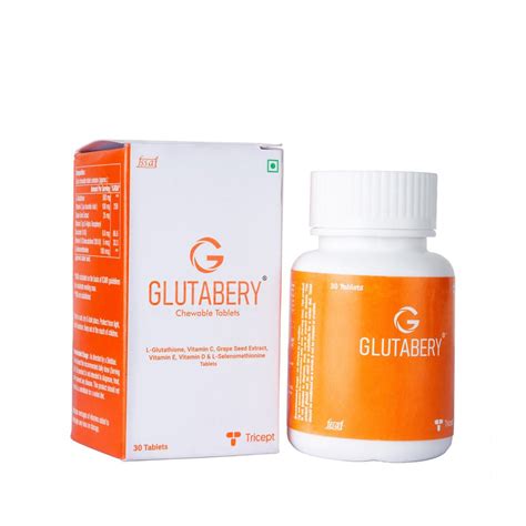 Buy Glutabery Chewable, 30 Tablets : ClickOnCare.com
