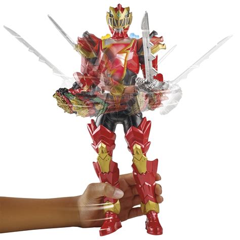 Power Rangers Dino Fury Spiral Strike Red Ranger India | Ubuy