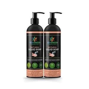 Beegreen Liquid Handwash Pump Orange Fragrance Pack of 2 | 100% Paraben ...