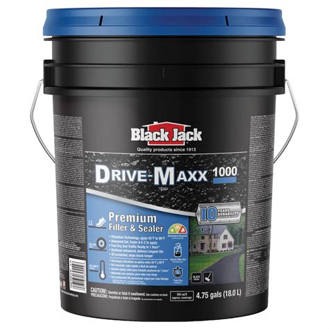 BLACK JACK, Black Jack®, 5 gal Container Size, Asphalt Sealer - 806JZ4|6455-9-30 - Grainger