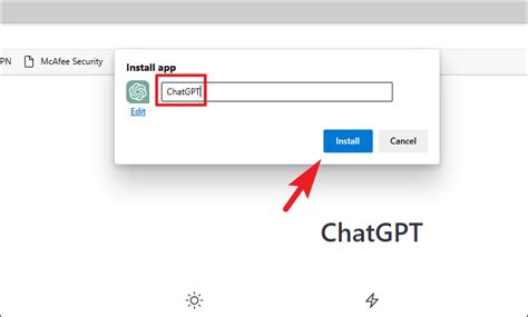 Как установить ChatGPT как приложение в Windows 11 или 10