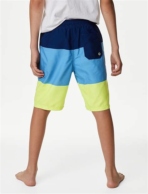 Buy Colourblock Swim Shorts (6-16 Yrs) at Marks & Spencer