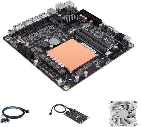 StoneStorm 6-Bay NAS Mini-ITX Motherboard with Pentium Gold India | Ubuy