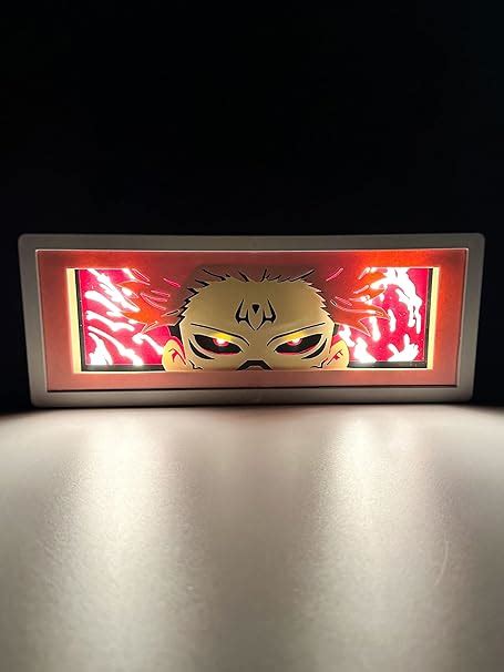 Buy ComicSense.xyz Jujutsu Kaisen Anime Night Lamp, King of Curses ...