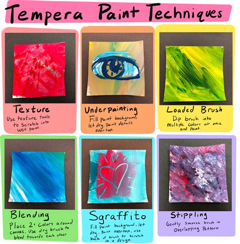 Tempera Painting Techniques