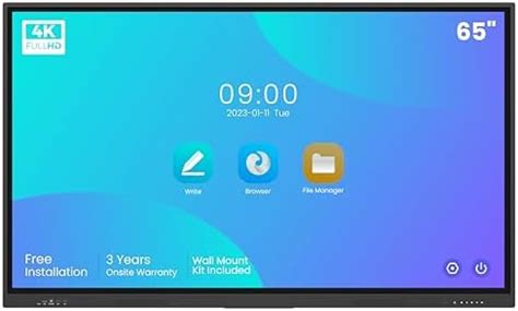 BIG VUE Android 11 Smart Interactive Flat Panel (ADPM) | Multitouch ...