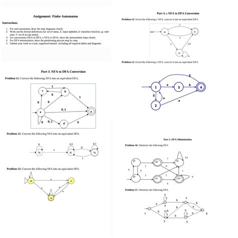 Image result for NFA to DFA Conversion Solved Examples