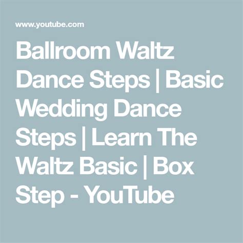 Image result for Basic Box Step