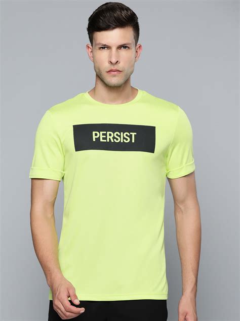 Alcis Men Green Solid T-shirt AAMTEESM00032402-S