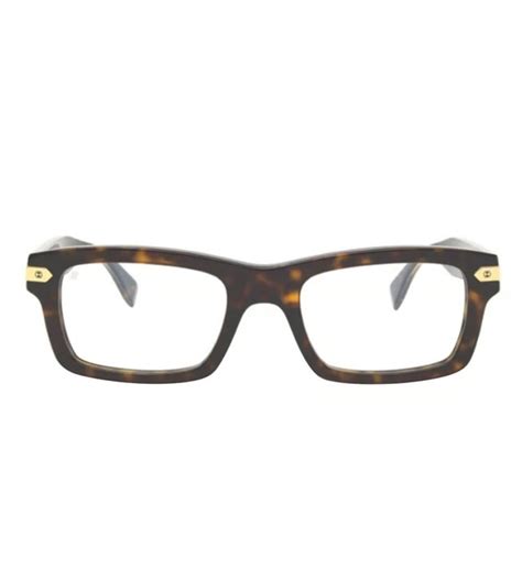 Hublot Unisex Havana Rectangular Optical Frame