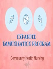 Image result for Expanded Program On Immunization History