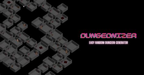 Unity Random Dungeon Generation 的图像结果