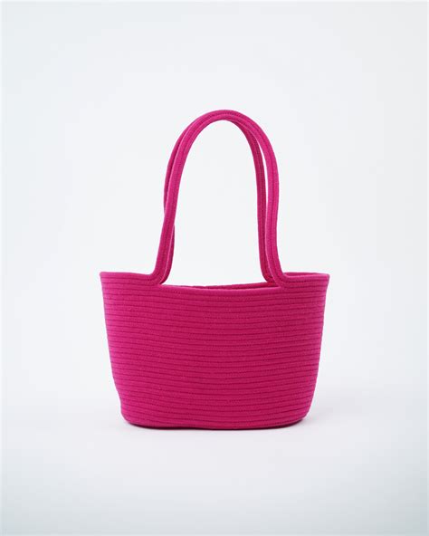 Rope Bag (Pink) – The Palace Atelier