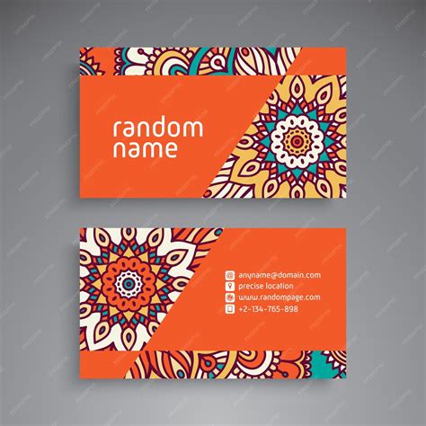 Visitekaartje. Vintage decoratieve elementen. Ornamentale bloemen ...